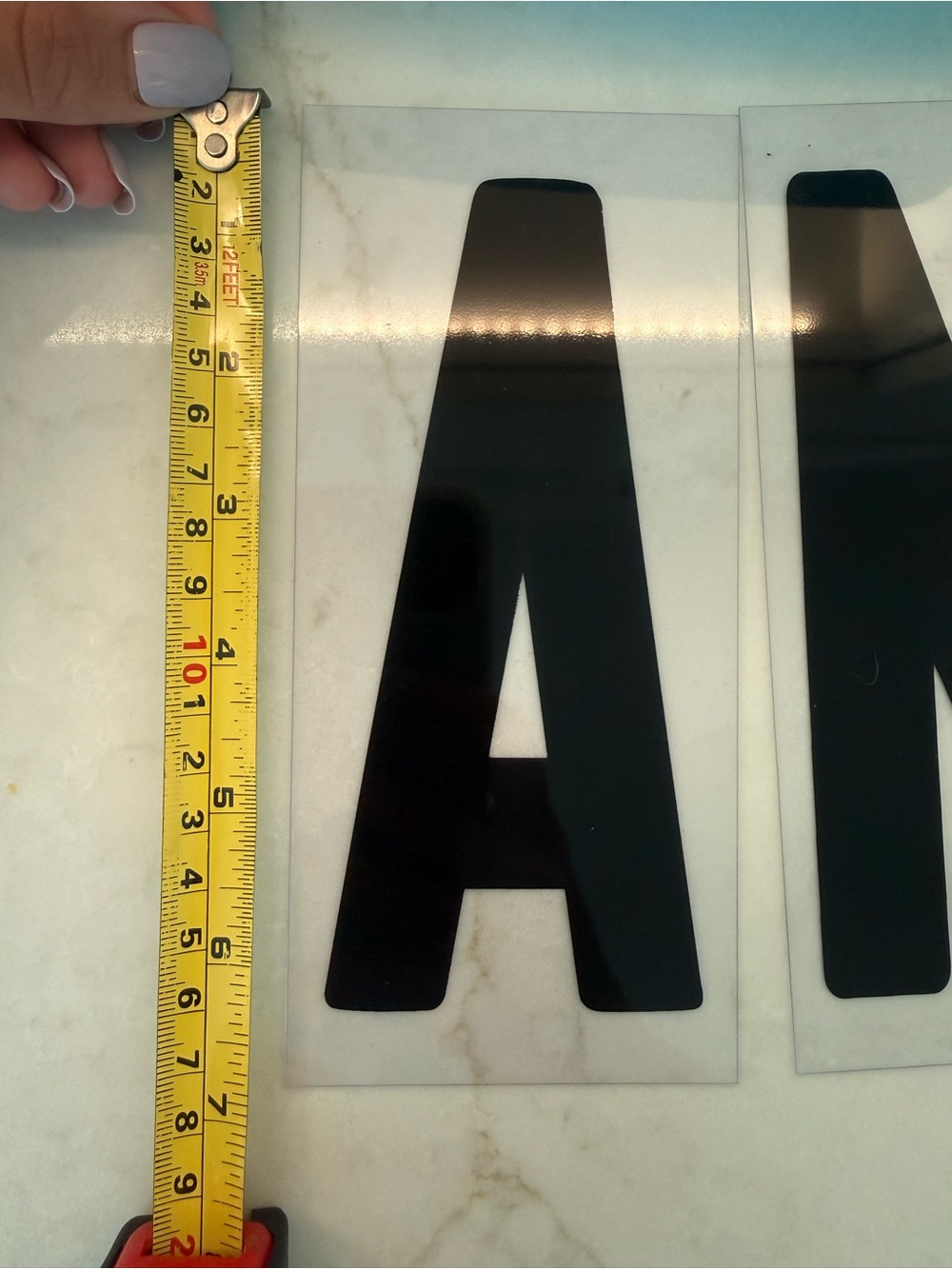 Letter Board Panel Lettering - Picture 5 of 7